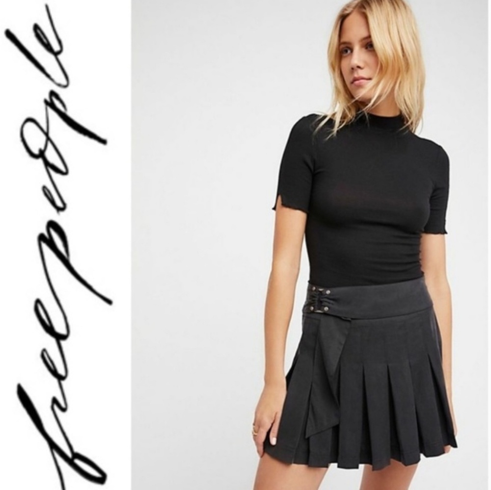 Free People Pleated Skirt